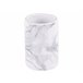 Beliani Conjunto de accesorios de baño ARAUCO Branco