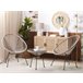 Beliani Conjunto bistrô ACAPULCO II Branco