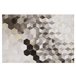 Beliani Pelos curtos SASON 160x230 Branco/ Bege