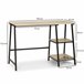 Mesa de escrita Lisboa 105x47 Preto