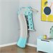 Escorrega Infantil HDPE, PP HOMCOM Cinza Azul