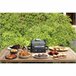 Fritadeira sem Óleo Woodfire Outdoor Grill Preto