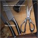 Tesoura de cozinha ELEGANCE MasterPRO Preto