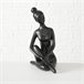 Figura decorativa YOGA preta sortida marca BOLTZE Preto