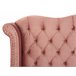 Beliani Cama Veludo AYETTE 205x215 Cinza