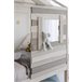 Cama 90x190 cm CABANA branca/cinza Branco/cinza