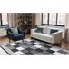 BCF Rug Morad RAFIA Retângulos geométrico 160x220 Preto / Cinza