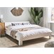 Beliani Cama Pinho ROYAN 189x210 Branco