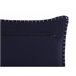 Beliani Almofada decorativa MELUR 45x45 Azul