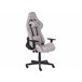 Beliani Cadeira de Gaming WARRIOR Cinza Claro
