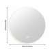 Espelho LED redondo para banheiro 60x4 Transparente