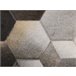 Beliani Pelos curtos SASON 160x230 Branco/ Bege