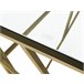 Beliani Consola ORLAND 100 Dourado