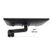 Suporte de Mesa para Ecrã 45-669-224 Preto