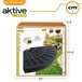 Base de guarda-sol triangular em poliresina Aktive Garden Preto