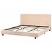 Beliani Cama Bouclé ALBI 195x211 Bege