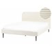 Beliani Cama Bombazine FLAYAT 173x215 Branco