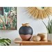 Beliani Jarro decorativo DAULIS Preto