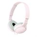 Auriculares com microfone MDRZX110APP.CE7 Rosa