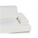 Beliani Sofá de 3 lugares Bouclé ALLA Branco/ Bege