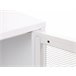 Beliani Mesinha de cabeceira OSSETT 45 Branco