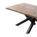 Mesa de jantar Xena Fit 180 100x100 Carvalho Cinza