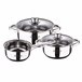 Bateria 5pcs + Definir 3 sartinas Multicor