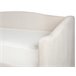 Beliani Cama com armazenamento Poliéster VITTEL 214x98 Bege