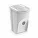 WELL HOME Conjunto de 4 lixeiras-lixeira 35L Branco