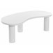 Beliani Mesa de centro AUBURN 112x46 Branco