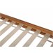 Beliani Cama com estrado Pinho BARRET 106x210 Castanho