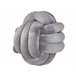 Beliani Almofada decorativa MALNI 30x30 Cinza