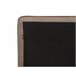 Beliani Cama baú Bouclé BAJONNA 204x235 Cinza