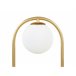 Beliani Candeeiro de mesa YANKEE Dourado