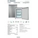 Arca Vertical Infiniton CV-88L8XEH, 85 L Inoxidavel
