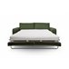 Sofá cama SWEET com abertura italiana Verde