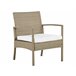 Beliani Conjunto lounge Ratan sintético MARSALA Bege