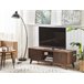 Beliani Mesa de TV PRESCOT 140 Castanho