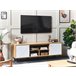 Beliani Mesa de TV PALMER 160 Castanho