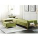 Beliani Sofá-cama Veludo ABERDEEN Verde