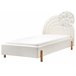 Beliani Cama Bouclé ANET 100x217 Creme