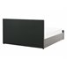 Beliani Cama con almacenaje Terciopelo ROCHEFORT 150x214 Cinza