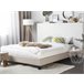 Beliani Cama com estrado Poliéster ROANNE 169x211 Bege