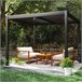 Pérgola Alumínio Outsunny Cinza