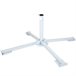 Suporte de guarda-sol rebatível 25/32 mm Aktive Garden Branco