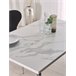 Beliani Mesa de refeições para 4 pessoas SANTIAGO 80x120 Branco