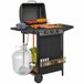 Barbecue a Gás Aço e ABS Outsunny Preto