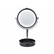 Beliani Espelho de maquilhagem SAVOIE 20x15 Preto