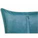 Conjunto de almofadas decorativas ZINNIA Beliani 47x27 Azul/ Verde