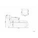 Beliani Chaise longue Poliéster LORMONT Cinza Escuro